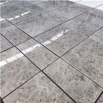 Khaki Gray Marble Floor Tile
