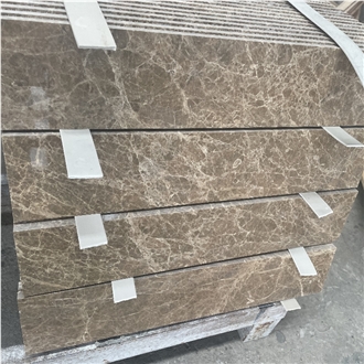 Light Emperador Marble Wall Tiles For Interior Wall Decor