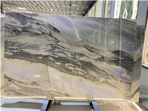 Admiral Blue Quartzite Slab