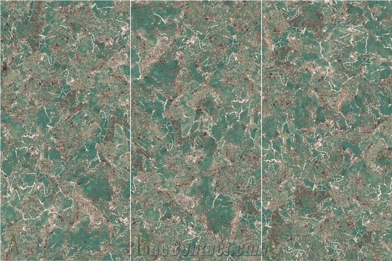 Amazon Green Sintered Stone Slab