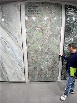 Amazon Green Sintered Stone Slab