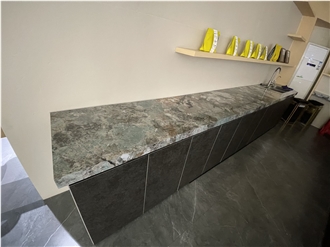 Amazon Green Sintered Stone Finished Product