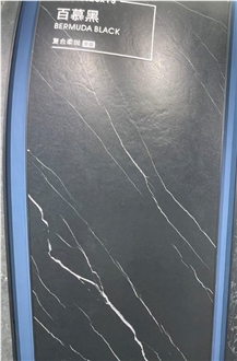 Bermuda Black Sintered Stone Slab