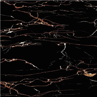 Black Gold Flower Sintered Stone