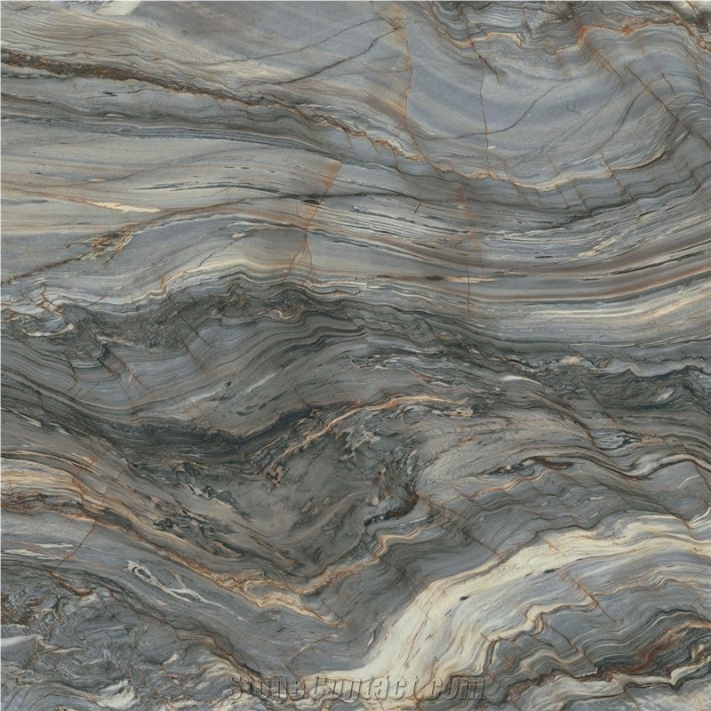 Blue Louise Sintered Stone Tile