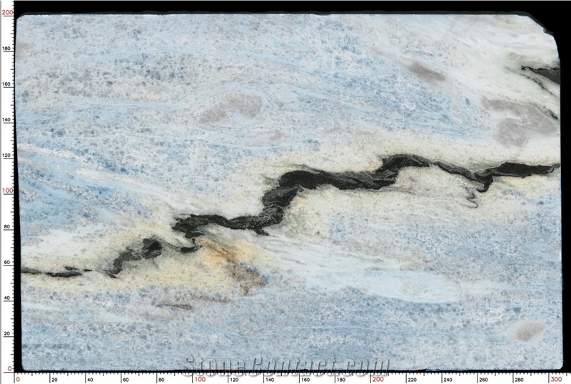 Blue Sky Marble Slab