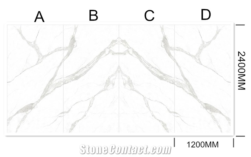 Calacatta Classico Sintered Stone Slab