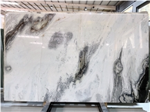 China Panda White Marble Slab
