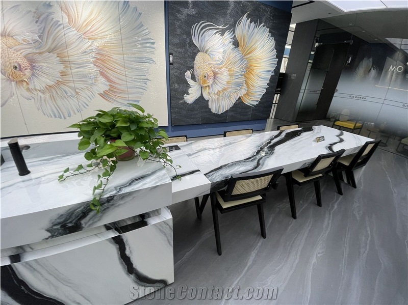 Panda White Sintered Stone Finished Product