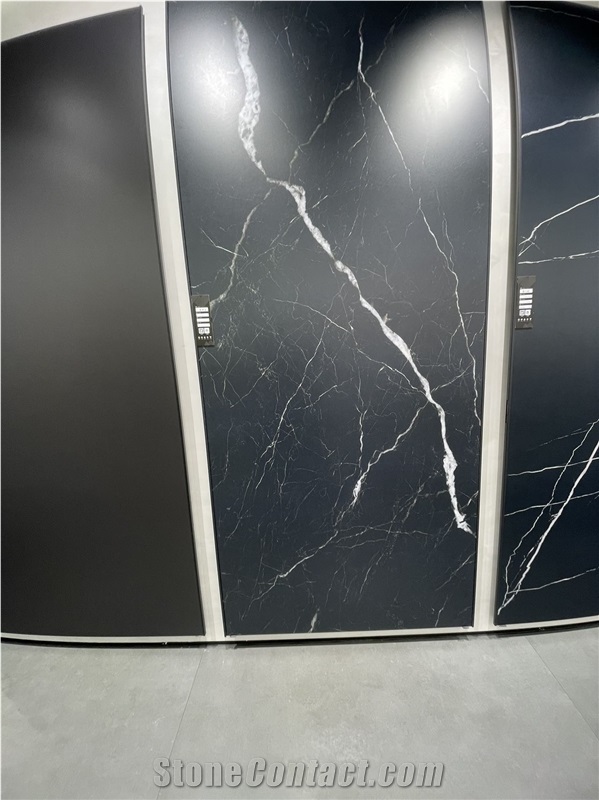Sauro Black Sintered Stone Slab