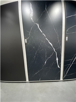Sauro Black Sintered Stone Slab