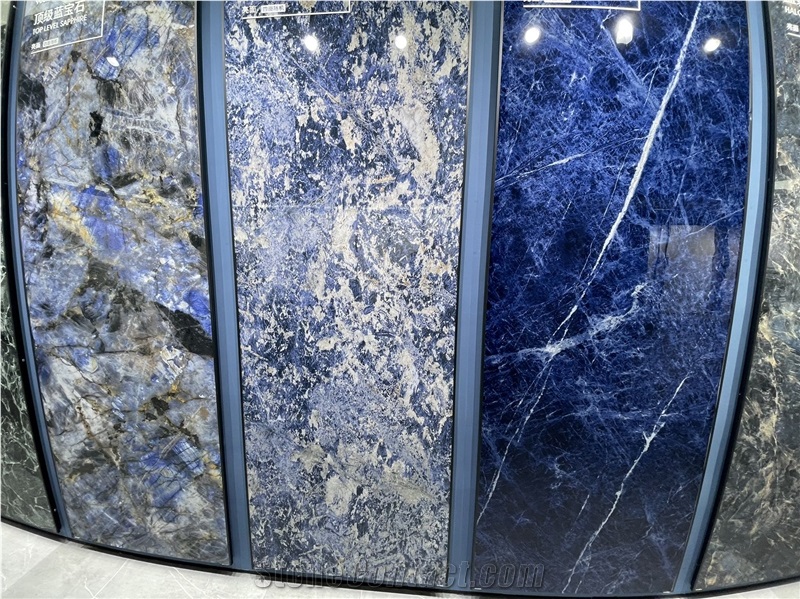 Sodalite Blue Sintered Stone Slab