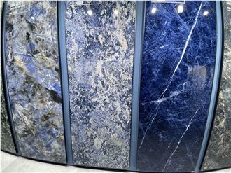 Sodalite Blue Sintered Stone Slab