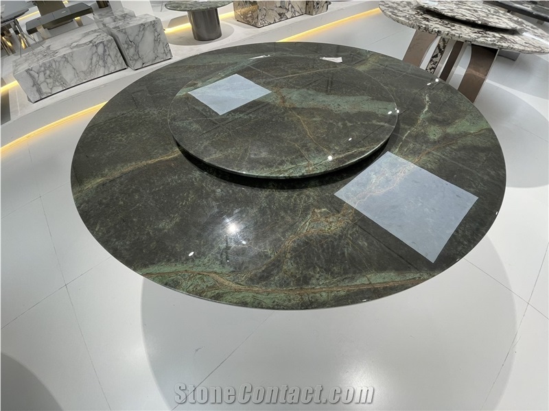 Verde Fantastico Quartzite Finished Product