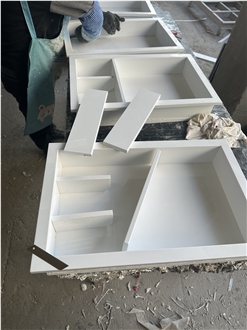Pure White Quartz Engineered Stone