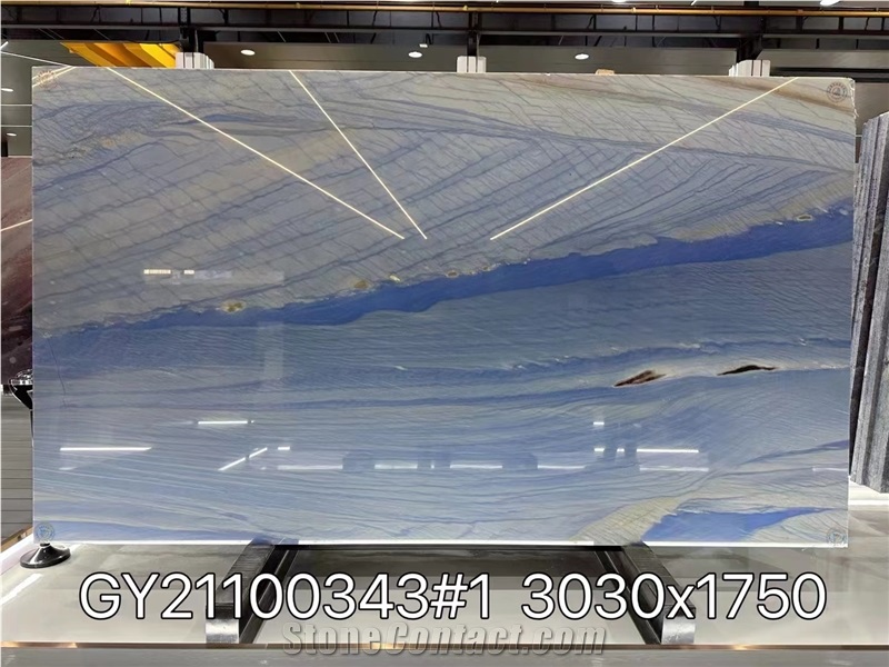 Azul Macaubas Quartzite Slabs