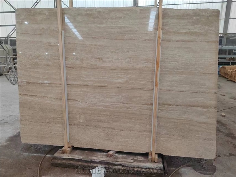 Cream Travertine Slabs