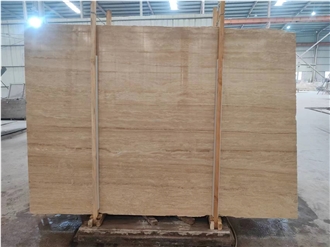 Cream Travertine Slabs