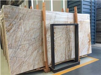 Golden Spider Marble Slabs