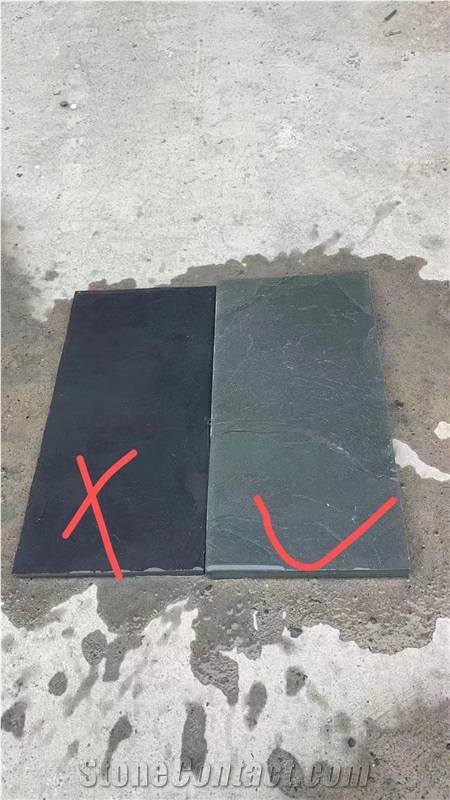Natural Green Slate Floor Tiles