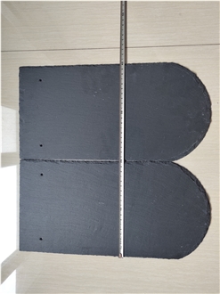 High Quality Natural Black Slate Tiles For Stone Roofing