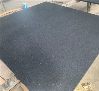 Polished Shanxi Black Granite Hearth For Modern Fireplace