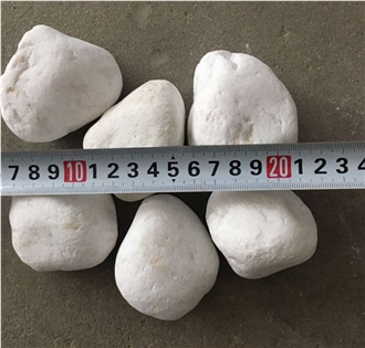 Top Quality White Pebble Stone For Garden Landscape Decor