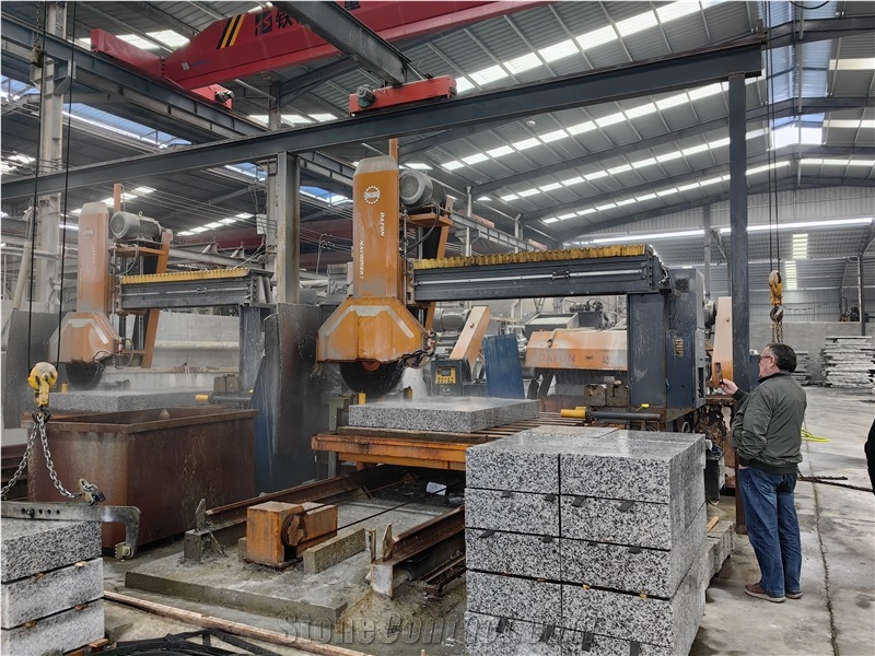 Curbstone Stone Cutting Machine Line DFLSX1200-13S