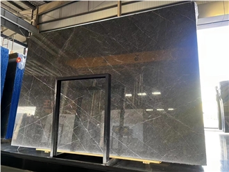Wyndham Gray Marble Polished Slabs Pattern Wyndham Gray Marble Polished Slabs Pattern