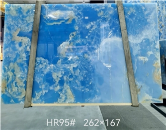 Blue Onyx Polished Slabs