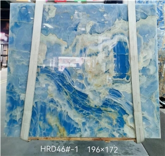 Blue Onyx Polished Slabs