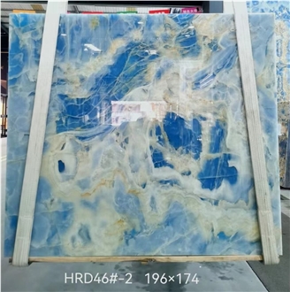 Blue Onyx Polished Slabs