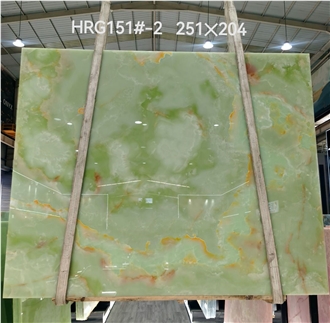 Green Onyx Polished 1.6Cm Slabs For Wall Decor Countertops