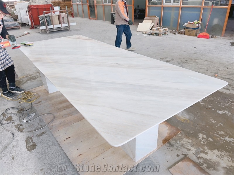 Italy Palissandro Classico Marble Dining Table