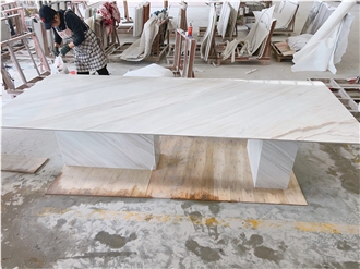Italy Palissandro Classico Marble Dining Table