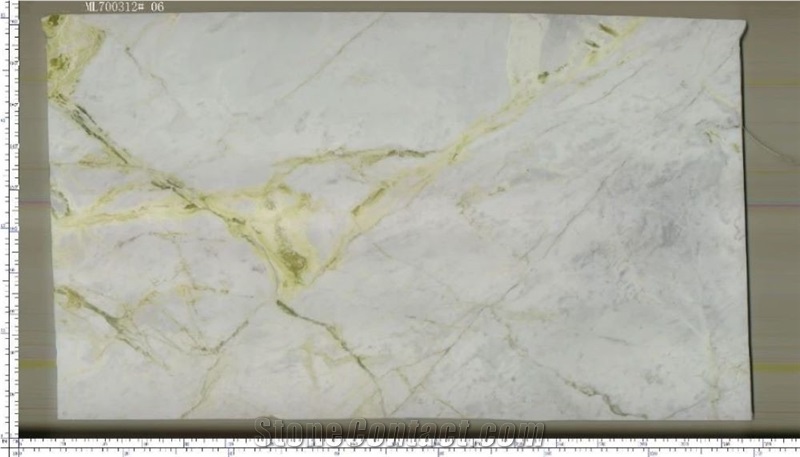Luminous Marble Slab Floor Tile