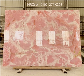 Pink Onyx Polished Slabs
