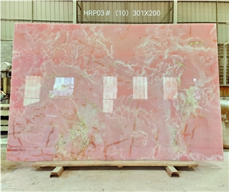 Pink Onyx Polished Slabs
