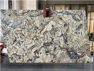 Twilight Green Marble Dedalus Marble Slab Tiles