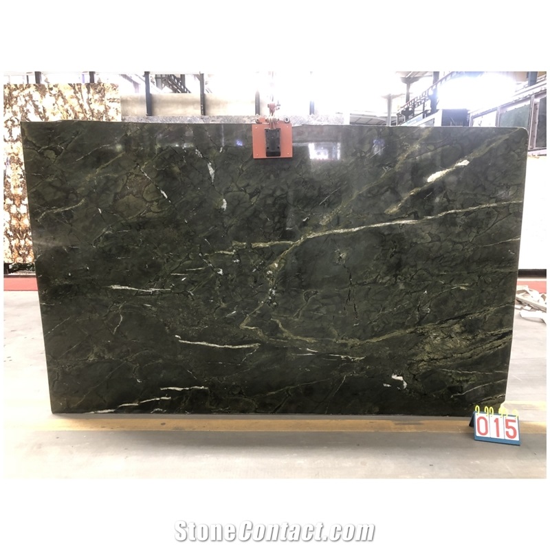 Verde Borgogna Marble Slabs