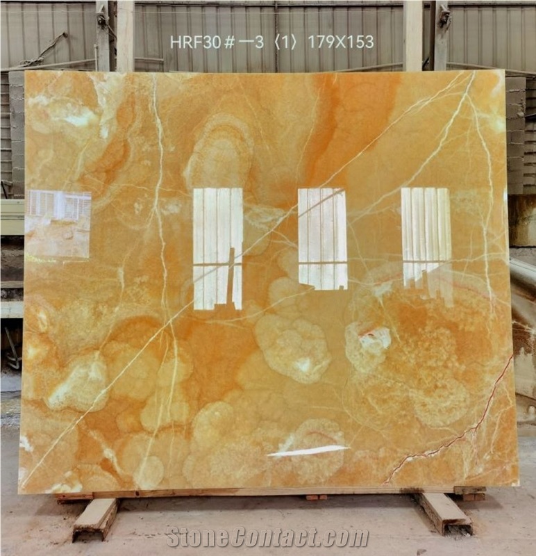 Yellow Honey Onyx Slabs