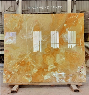 Yellow Honey Onyx Slabs
