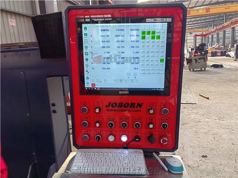 CNC 5 Axis Stone Cutting And Milling Machine Bridge Saw For Marble