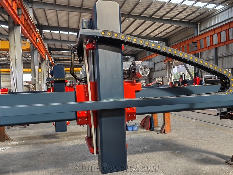 Titlable Bridge Saw Stone Cutting Machine For Marble And Granite