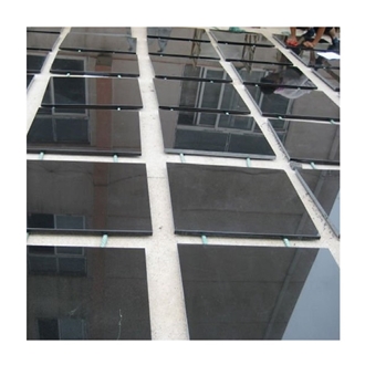 Black Granite Slabs With Polished Surface