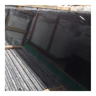 Black Granite Slabs With Polished Surface