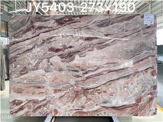 Arabescato Orobico Rosso Marble Tiles Italy Red Stone Slab