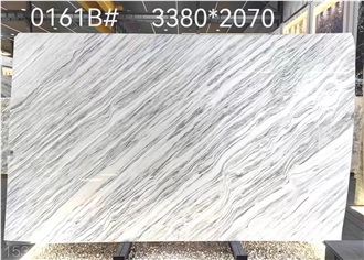 Bianco Ondulare Marble Slabs