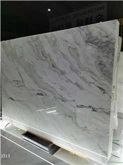 Caribbean Island Marble Slabs Oyster White Dover Stone Tile