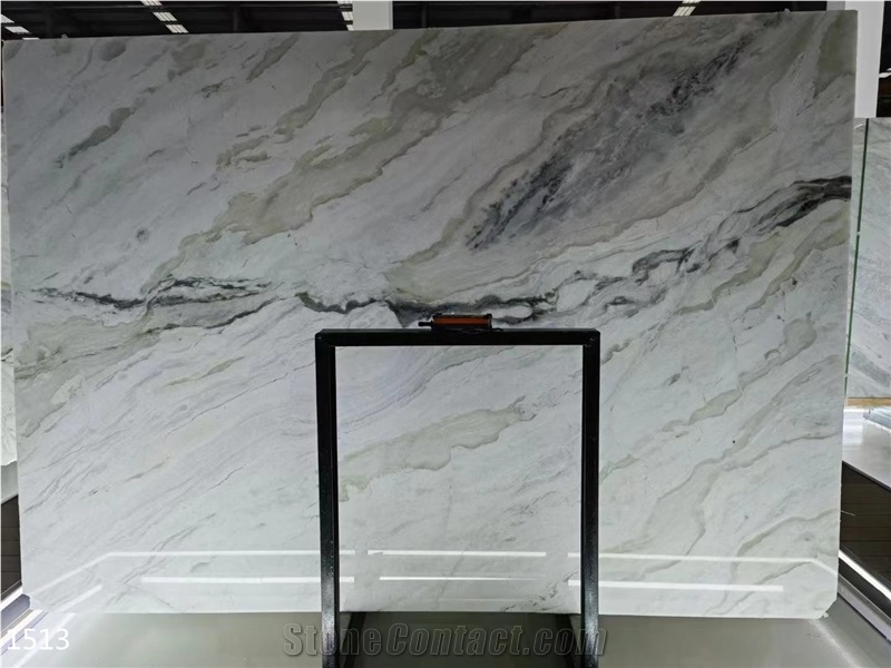 Caribbean Island Marble Slabs Oyster White Dover Stone Tile